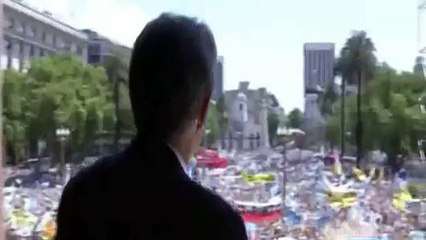 El eufórico baile del Presidente de Argentina en Casa de Gobierno