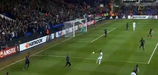 Erik Lamela Goal - Tottenham 1 - 0 Monaco - 10/12/2015