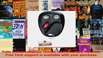 HOT SALE  KeylessOption Replacement 3 Button Keyless Entry Remote Control Key Fob Compatible with