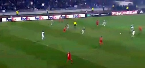 Aboubakar Oumarou Goal - Partizan 1 - 0	 Augsburg - 10/12/2015