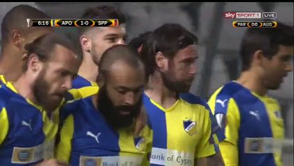 Cavenaghi Stunning Goal APOEL 1 0 Sparta Prague 10 12 2015