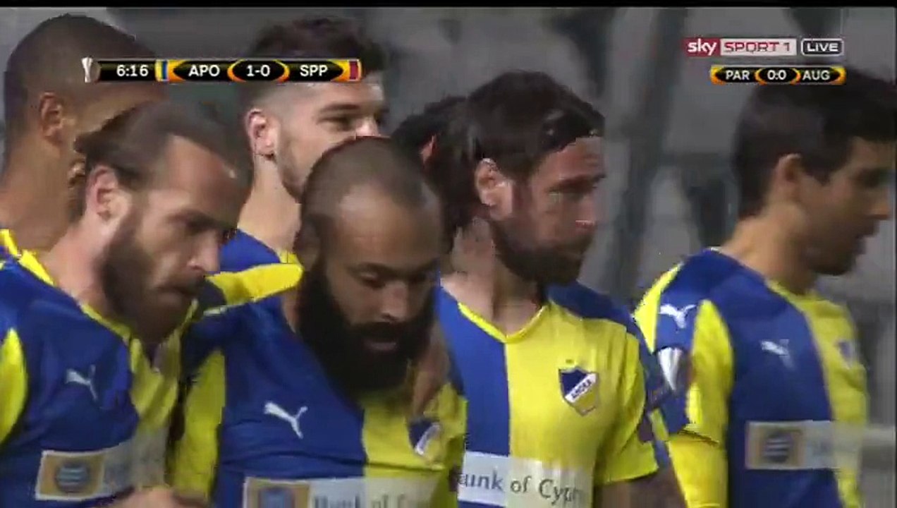 Cavenaghi Stunning Goal APOEL 1 0 Sparta Prague 10 12 2015
