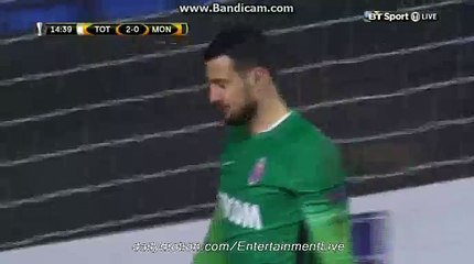 Erik Lamela Incredible 2 nd GOAL Tottenham 2-0 Monaco Europa League