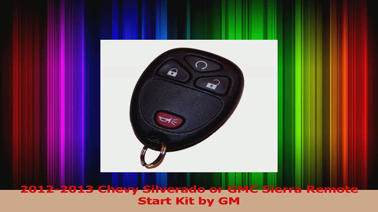 HOT SALE  20122013 Chevy Silverado or GMC Sierra Remote Start Kit by GM