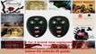 BEST SALE  2 New Keyless Entry 5 Button Remote Start Car Key Fobs for Select GM Chevrolet Buick
