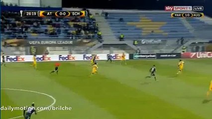 Choupo-Moting Goal Asteras vs Schalke 0-2 (Europa League) 10.12.2015