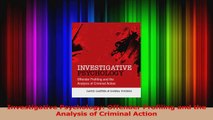 Investigative Psychology Offender Profiling and the Analysis of Criminal Action Read Online