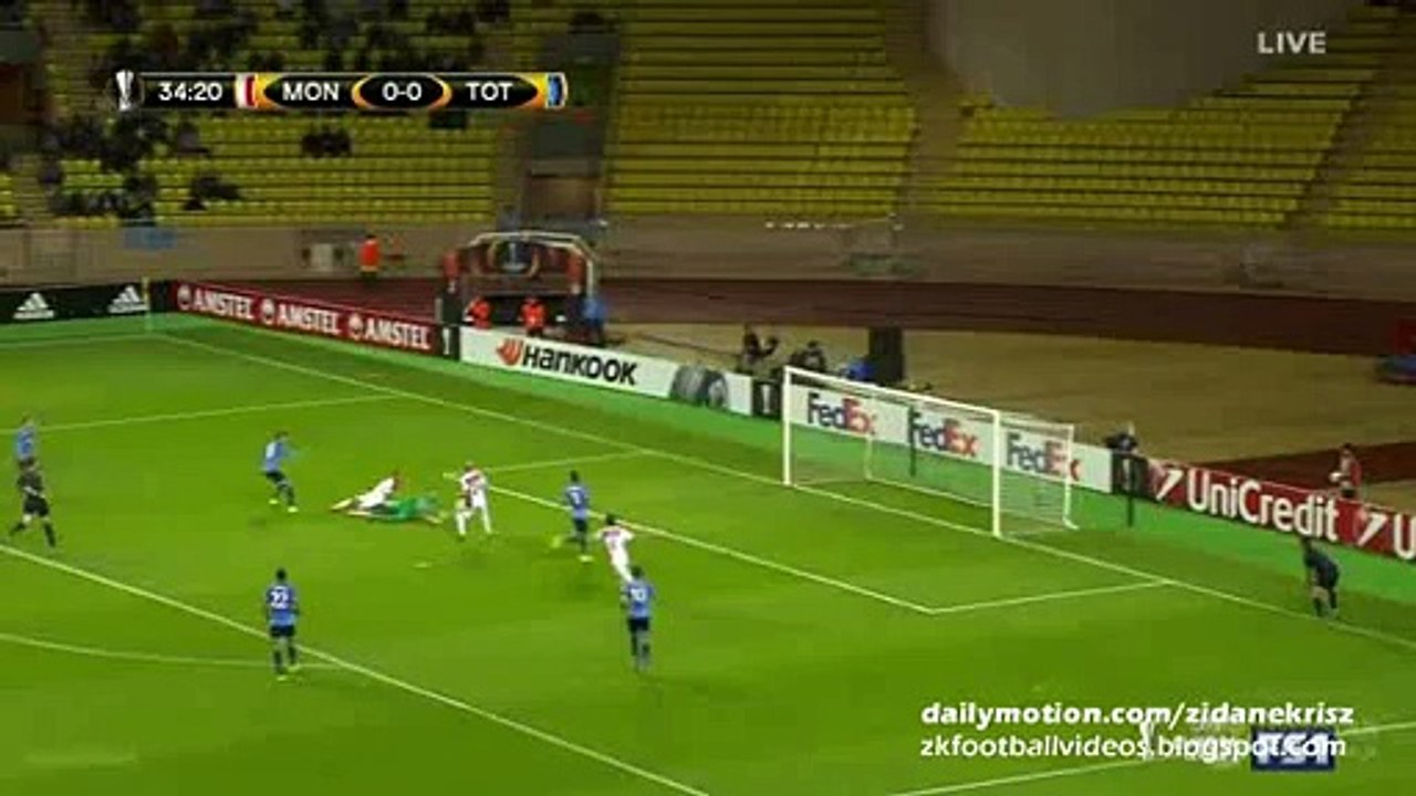 1st Half Goals - Tottenham Hotspur 3 - 0 AS Monaco (Europa League) 10-12-2015