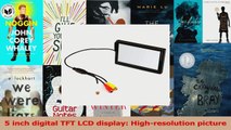 HOT SALE  UthCracy 5 Inch TFT LCD Car Color Rear View Monitor Parking Backup Camera DVD  2 Bracket