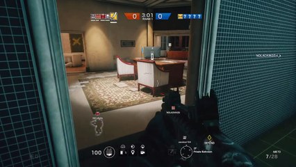 Tom Clancy's Rainbow Six® Siege Double teabag while ol dude is alive enough to appreciate it