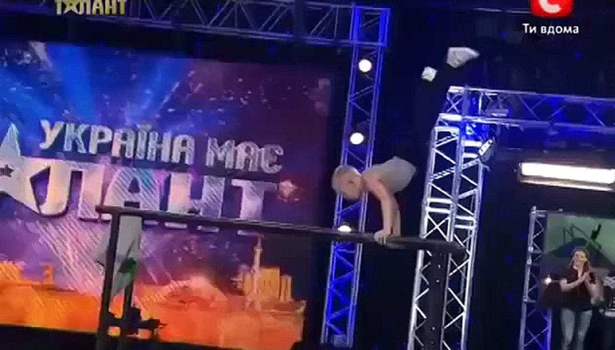 Sergej Evplov Ukraine talent show, amazing 7yo kid