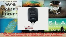 HOT SALE  KeylessOption Replacement 3 Button Plus Panic Keyless Entry Remote Control Key Fob