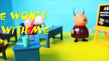 kids song ABC Song for Children - Peppa Pig Classroom Playset - Baby Toddler Surprise