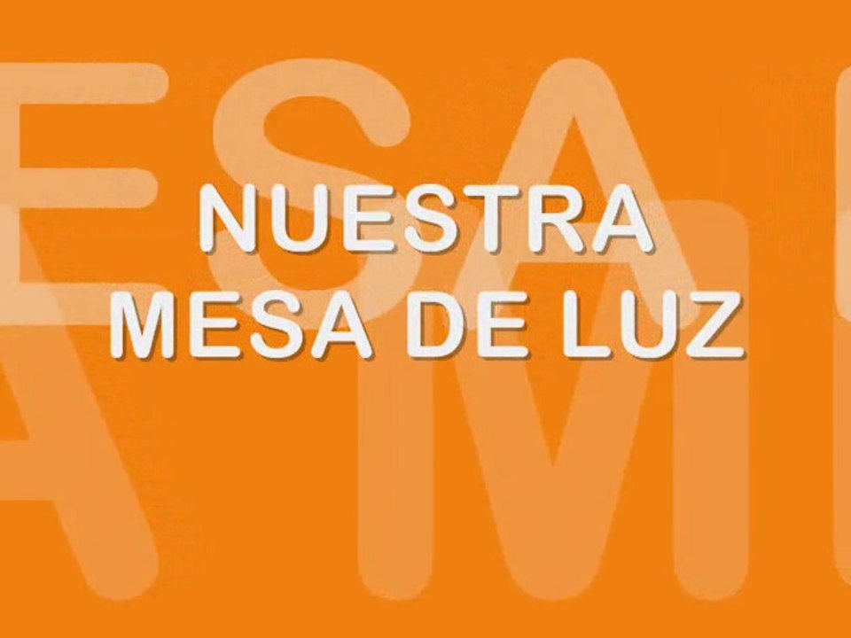 MESA DE LUZ