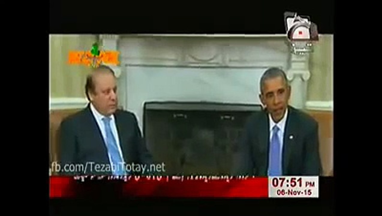 Nawaz Sharif and Barack Obama Meeting