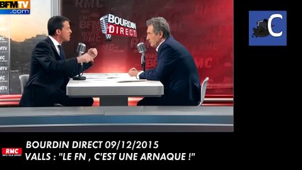 Manuel Valls : "Le FN, c'est une arnaque !"