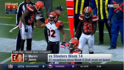 'NFL Fantasy Live': Fabs five favorite Week 14 sleepers