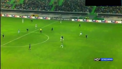 Bryan Ruiz Goal | Sporting - Besiktas 3:1 Europa League 10-12-2015