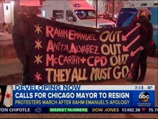 Protestors Want Chicago's Mayor To Resign Over Police Misconduct