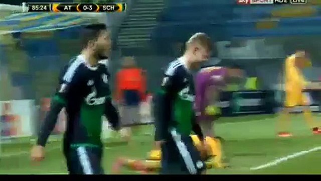 Max Meyer Goal - Asteras Tripolis 0 - 4 Schalke - 10/12/2015