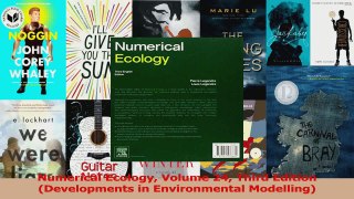 PDF Download  Numerical Ecology Volume 24 Third Edition Developments in Environmental Modelling PDF Full Ebook