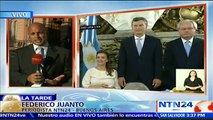 ¡De fiesta! Mauricio Macri complace a sus seguidores y muestra su tradicional baile