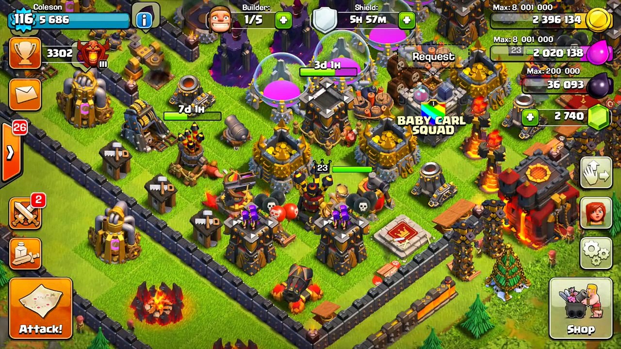 Clash of Clans-(HUGE UPDATE)"NEW"SPELLS DONATE FEATURE!!+No More MISS CLICKING!