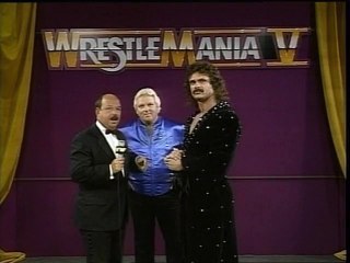 WWF Wrestlemania V - Rick Rude Bonus Interview