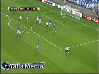 اهداف مباراة ( ليخ بوزنان 0-1 بازل ) الدورى الاوروبى