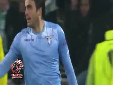 اهداف مباراة ( سانت إيتيان 1-1 لاتسيو ) الدوري الأوروبي