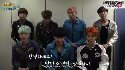 [Arabicsub ] 151204 스타가다 what 다 BTS com