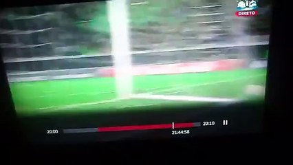 Teo Gutiérrez golo e celebração  3-1 Sporting