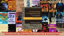 Evaluating Competencies Forensic Assessments and Instruments Perspectives in Law  PDF