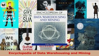 PDF Download  Encyclopedia of Data Warehousing and Mining Read Full Ebook