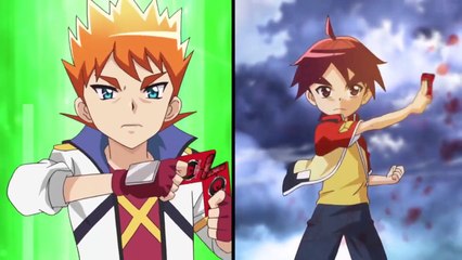 [터닝메카드] 15화 배틀영상 모스톤VS센뿔