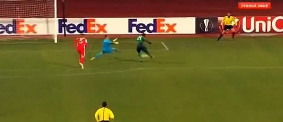 Omar Baye Niasse Goal - Skenderbeu 0 - 2 Lokomotiv Moscow