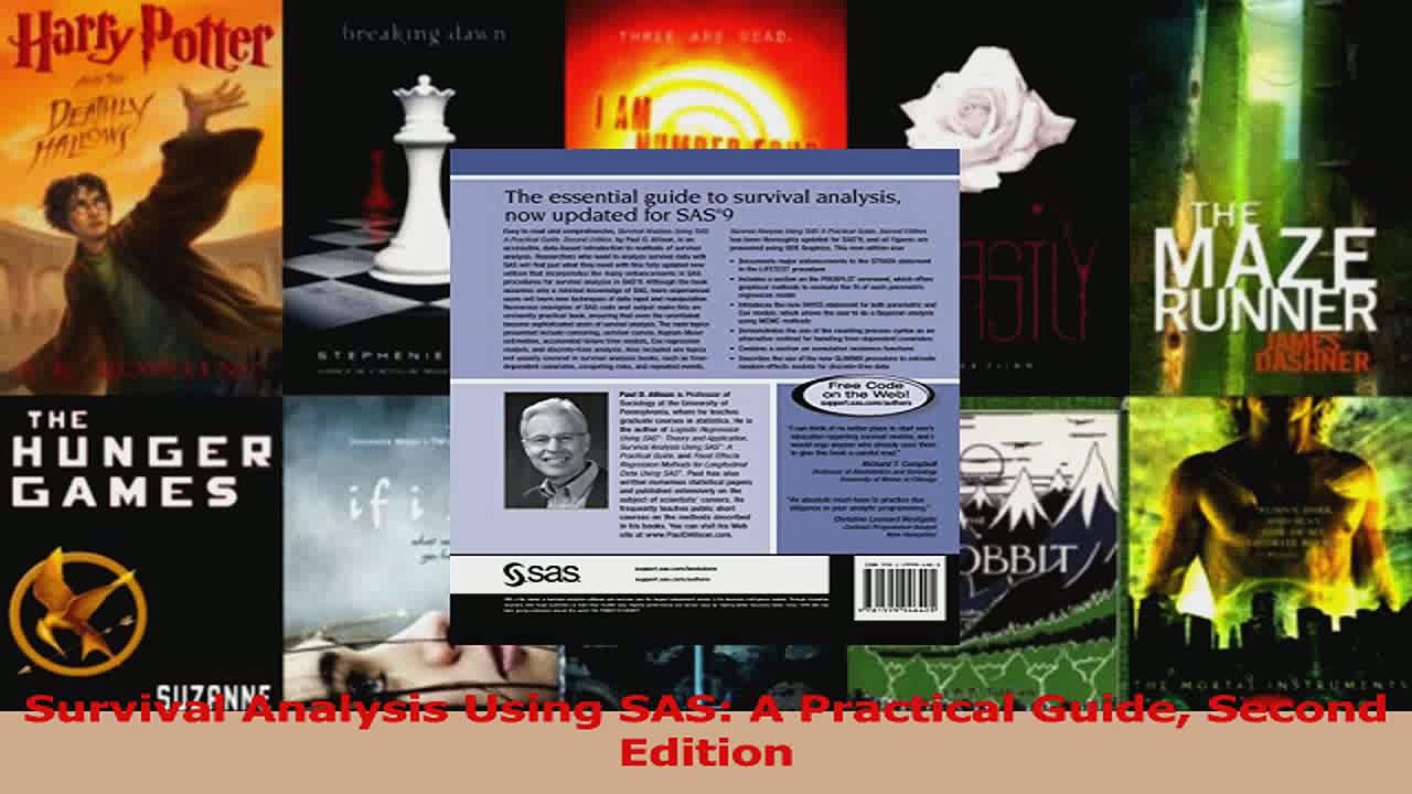 PDF Download  Survival Analysis Using SAS A Practical Guide Second Edition PDF Full Ebook