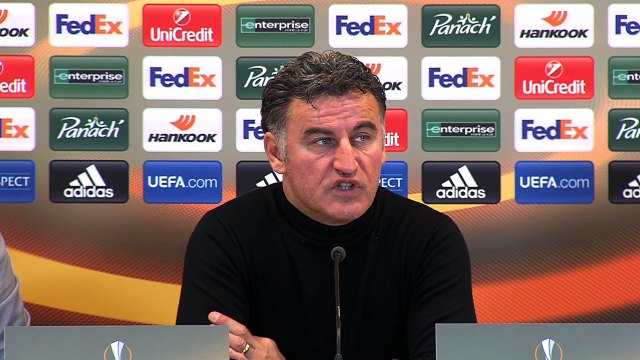 Christophe Galtier: «Heureux pour mes joueurs»