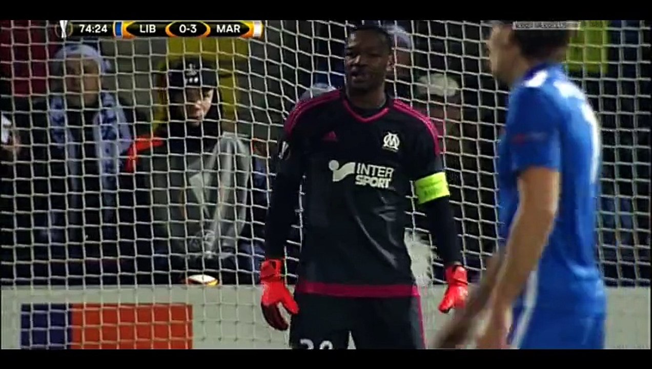 Bakos Goal - Liberec 1-3 Olympique Marseille - 10-12-2015