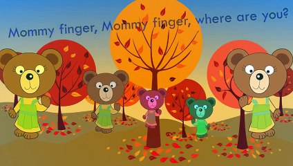 Masha Finger Family Nursery Rhymes Lyrics