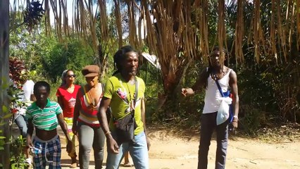 Granddaughter of Bob Marley visits Pikin Slee Suriname