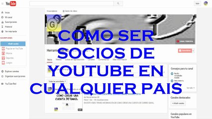 Como ser partner de youtube(Devenez partenaire de YouTube)