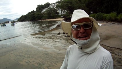 Ubatuba, SP, Brasil, Caminhada de liberdade nas praias e matas da Serra do Mar, 2015, Marcelo Ambrogi