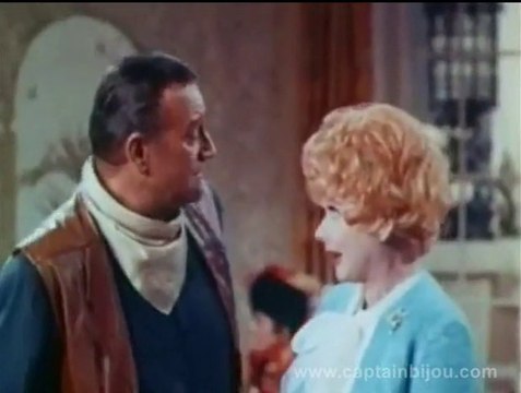 1966 THE LUCY SHOW - Lucy Meets John Wayne - Lucille Ball, John Wayne