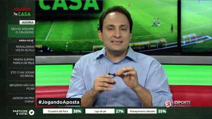 Pedrinho torce por bons resultados no Cruzeiro