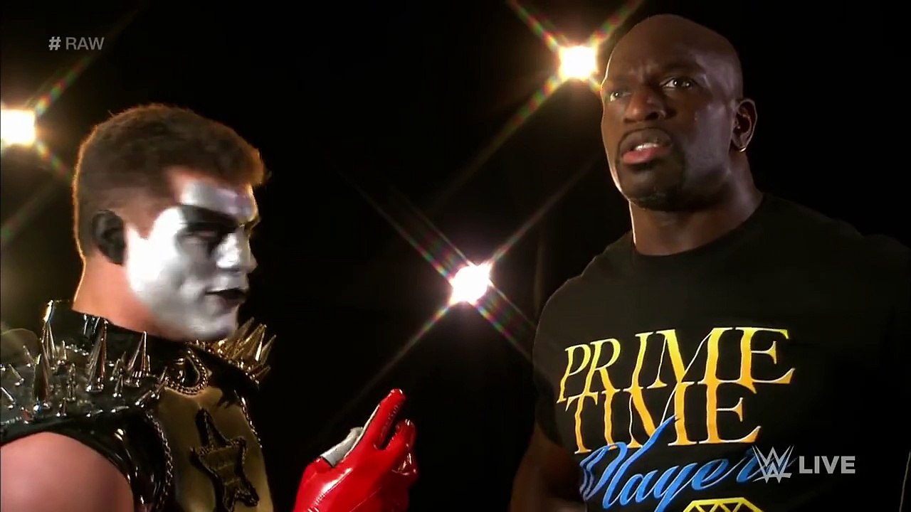 Titus O'Neil invades the Star Room׃ Raw, November 23, 2015