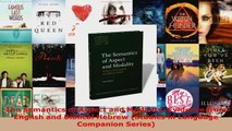 Download  The Semantics of Aspect and Modality Evidence from English and Biblical Hebrew Studies EBooks Online