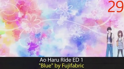 My Top 30 Anime Endings of Summer 2014 +31-59 listed in description