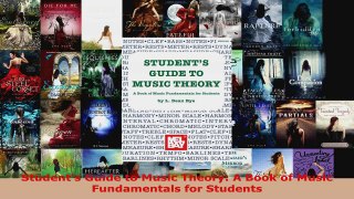 Read  Students Guide to Music Theory A Book of Music Fundamentals for Students EBooks Online