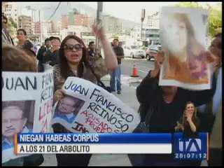 Niegan el hábeas corpus a los 21 del Arbolito